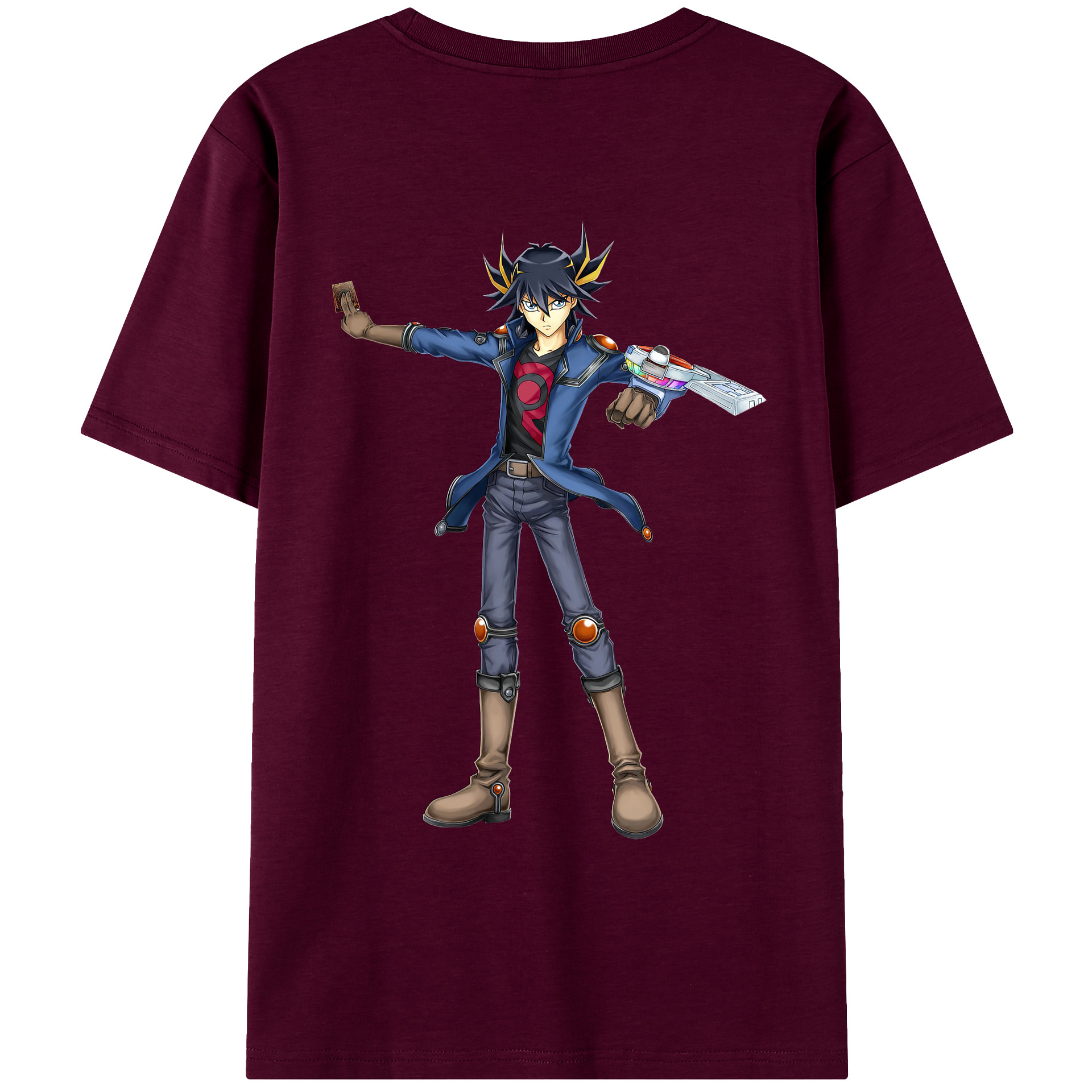 （画像用） 遊☆戯☆王 Yu-Gi-Oh! レディース半袖Tシャツ(バックプリント)